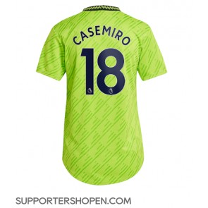Manchester United Casemiro #18 Tredje Matchtröja Dam 2022-23 Kortärmad